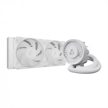 Yhdistelmäneste-CPU-jäähdytin Arctic Liquid Freezer III Pro 240 A-RGB – 240 mm, 120 mm:n tuuletin, valkoinen, LGA1700/AM4/AM5-yhteensopiva