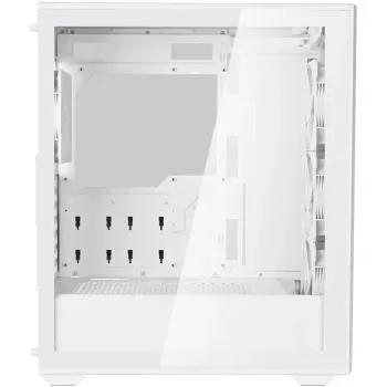 Tornikotelo SILVERSTONE FARA 515FXR (valkoinen) — Mid-Tower-kotelo, ATX/micro-ATX-yhteensopiva