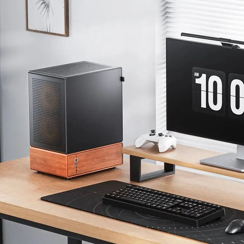 PC-kotelo Jonsbo T7 Midi-Tower mATX Tempered Glass musta
