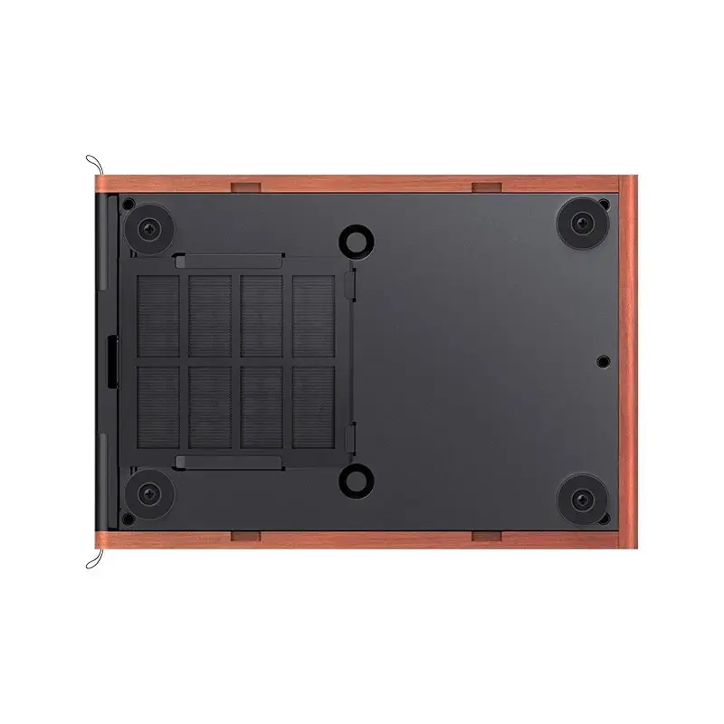 PC-kotelo Jonsbo T7 Midi-Tower mATX Tempered Glass musta