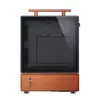 PC-kotelo Jonsbo T7 Midi-Tower mATX Tempered Glass musta