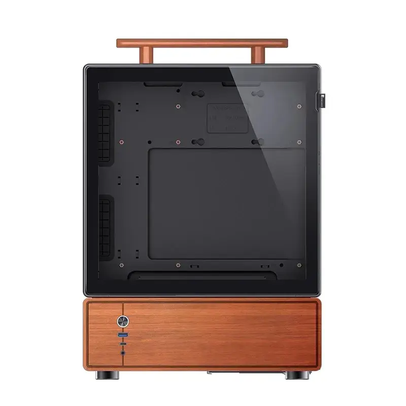 PC-kotelo Jonsbo T7 Midi-Tower mATX Tempered Glass musta