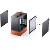 PC-kotelo Jonsbo T7 Midi-Tower mATX Tempered Glass musta
