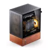 PC-kotelo Jonsbo T7 Midi-Tower mATX Tempered Glass musta