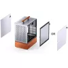 PC-kotelo Jonsbo T7 Midi Tower mATX Tempered Glass hopea