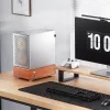 PC-kotelo Jonsbo T7 Midi Tower mATX Tempered Glass hopea