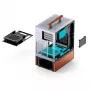 PC-kotelo Jonsbo T7 Midi Tower mATX Tempered Glass hopea
