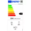 Beko RDSA180K30WN jää-pakastinyhdistelmä, vapaasti seisova, 176 l, valkoinen