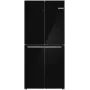 Bosch Serie 4 KMC85LBEA Side-by-Side-jääkaappi, vapaasti seisova, 547 l, musta