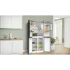 Bosch Serie 4 KMC85LBEA Side-by-Side-jääkaappi, vapaasti seisova, 547 l, musta