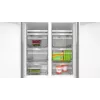 Bosch Serie 4 KMC85LBEA Side-by-Side-jääkaappi, vapaasti seisova, 547 l, musta