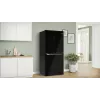 Bosch Serie 4 KMC85LBEA Side-by-Side-jääkaappi, vapaasti seisova, 547 l, musta