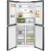 Bosch Serie 4 KMC85LBEA Side-by-Side-jääkaappi, vapaasti seisova, 547 l, musta