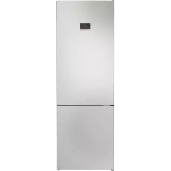 Vapaasti seisova jää-pakastinyhdistelmä Bosch Serie 4 KGN497LDF — 440 l kokonais, 311 l jääkaappi + 129 l pakastin, NoFrost, LED-näyttö, ruostumaton teräs