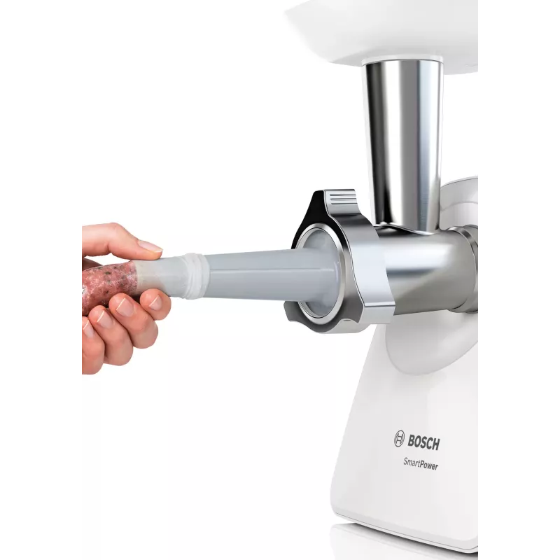 Bosch MFW2520W lihamylly 1500 W ruostumaton teräs, valkoinen
