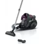 Pölynimuri Bosch BGC05AAA1 — 700 W, 1,5 l pussiton, HEPA 12, teleskooppiputki ruostumatonta terästä, 9 m toimintasäde, harmaa