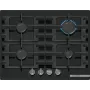 Bosch Serie 4 PNP6B6K40 keittolevy musta kalusteisiin upotettava 60 cm kaasu 4 vyöhykettä