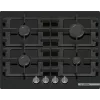Bosch Serie 4 PNP6B6K40 keittolevy musta kalusteisiin upotettava 60 cm kaasu 4 vyöhykettä