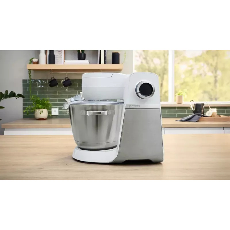 Bosch Serie 6 MUMS6EW22 yleiskone, 1600 W, konditoriasetti, tehosekoittimen lisäosa, valkoinen/ruostumaton teräs