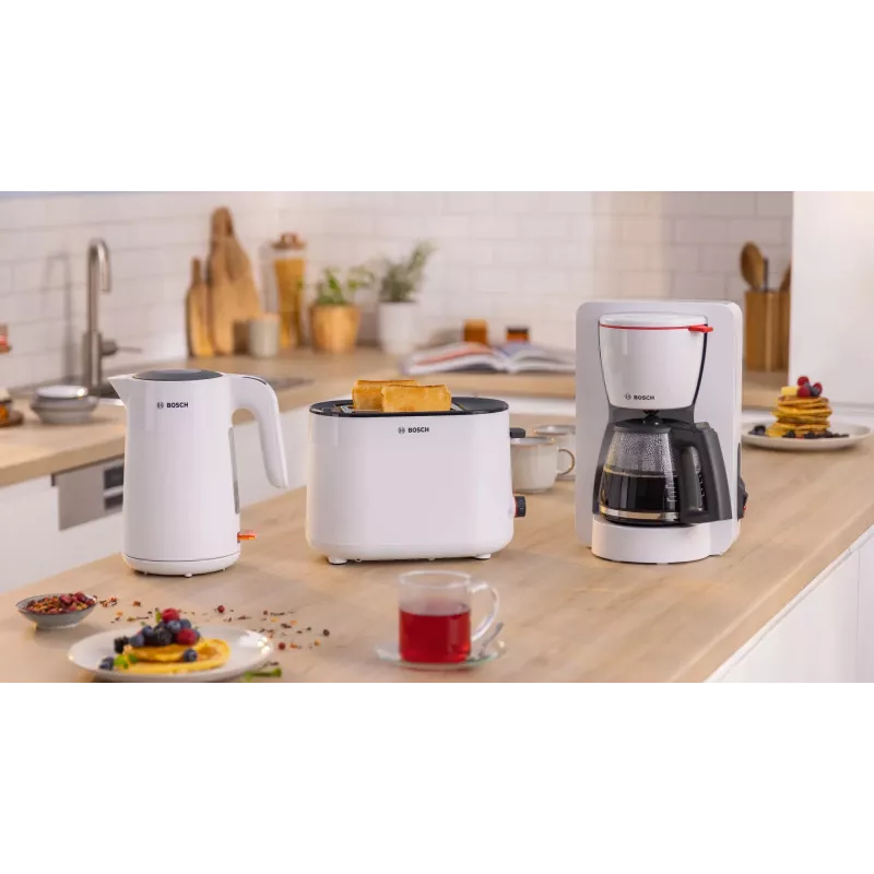 Bosch TAT2M121 leivänpaahdin 6 2 viipaletta 950 W valkoinen