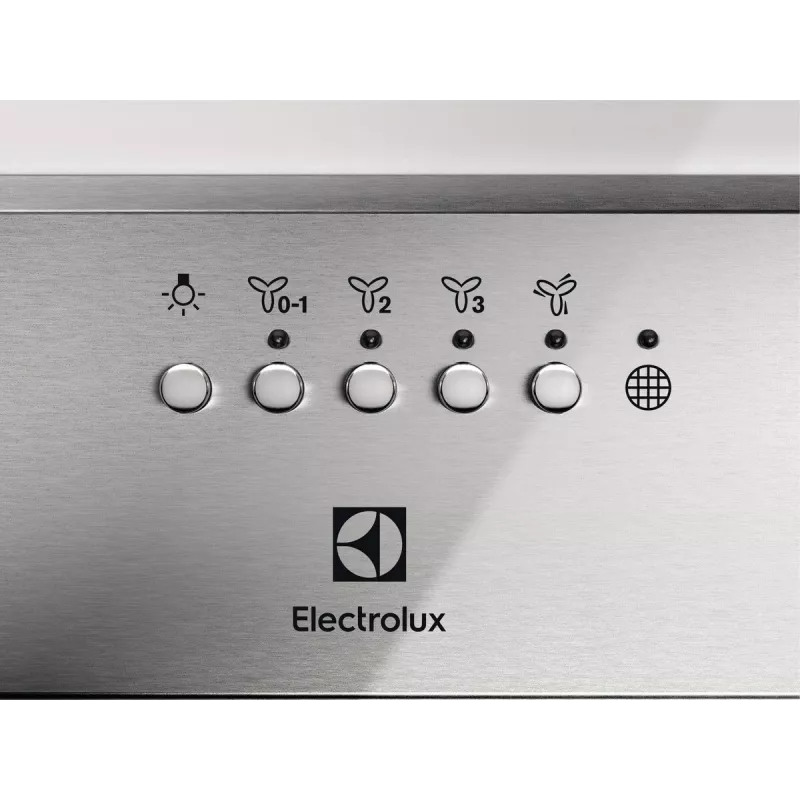 Electrolux LFG516X liesituuletin kalusteisiin, 54 cm, 600 m³/h (tehotila), 3 nopeutta, LED, kaukosäädin, ruostumaton teräs