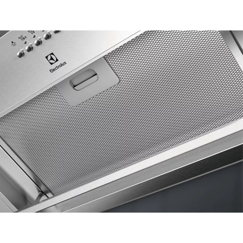 Electrolux LFG516X liesituuletin kalusteisiin, 54 cm, 600 m³/h (tehotila), 3 nopeutta, LED, kaukosäädin, ruostumaton teräs