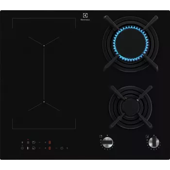 Electrolux KDI641723K liesi musta kalusteisiin asennettava 60 cm yhdistelmä 4 vyöhykettä, kiertonuppi, kosketus