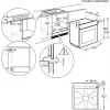 Electrolux EOF4P56X 72 L musta, ruostumaton teräs