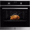Electrolux EOC6H76X kalusteisiin asennettava sähköuuni — 72 L, kiertoilma, grilli, höyry, digitaalinen ajastin