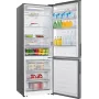 Gorenje NRK720EAXL4 jää-pakastinyhdistelmä, vapaasti seisova, 495 l, harmaa
