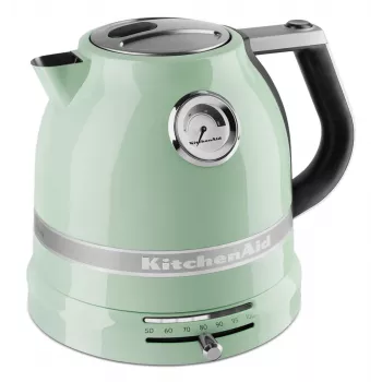 KitchenAid 5KEK1522EPT sähköinen vedenkeitin 1,5 l 2400 W musta, vihreä, ruostumaton teräs