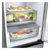 LG GBV7280DPY.APYQEUR jääkaappi-pakastin vapaasti seisova 387 l hopea