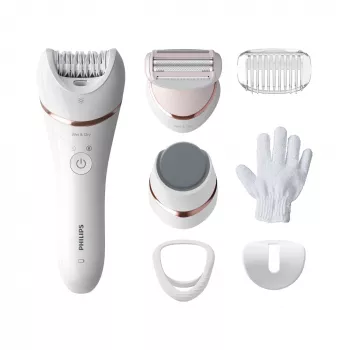 Philips 8000 Series -epilaattori Series 8000 BRE730/10 märkä- ja kuivaepilaattori