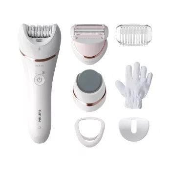 Philips 8000 Series -epilaattori Series 8000 BRE730/10 märkä- ja kuivaepilaattori