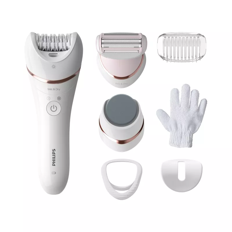 Philips 8000 Series -epilaattori Series 8000 BRE730/10 märkä- ja kuivaepilaattori