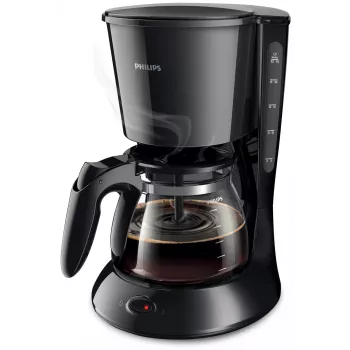 Philips Daily Collection HD7461/20 -kahvinkeitin, suodatinkahvinkeitin, 1,2 l, kahvijauhe, 1000 W, musta
