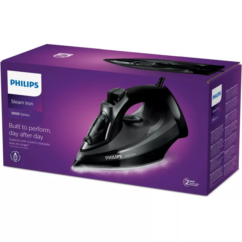 Philips 5000 series DST5040/80 -silitysrauta höyrysilitysrauta SteamGlide Plus -silityspohja 2600 W