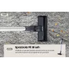Samsung VS15A6031R4 varsi-imuri akku kuiva pussiton 0,8 L musta