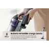 Samsung VS15A6031R4 varsi-imuri akku kuiva pussiton 0,8 L musta