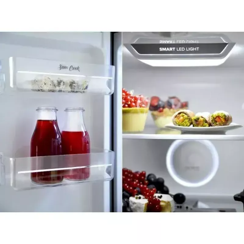 Jääkaappi-pakastin sam cook Multi Door 472 L, musta, energiatehokkuusluokka E