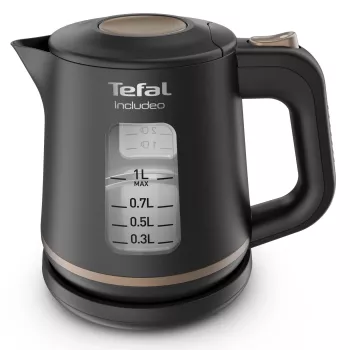 Tefal Includeo KI5338 vedenkeitin 1 L 2400 W musta