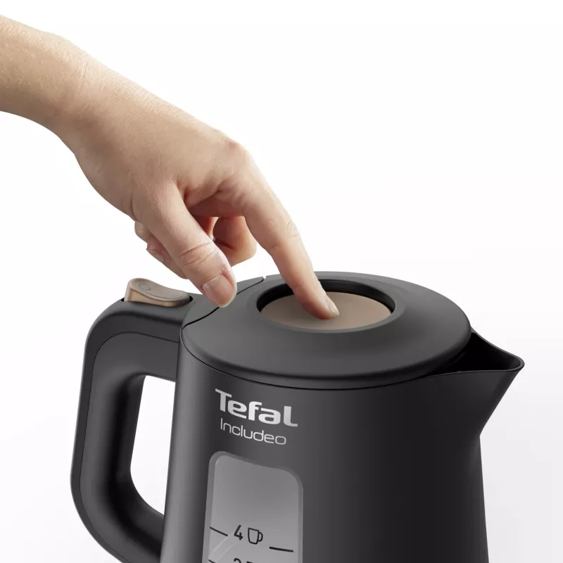 Tefal Includeo KI5338 vedenkeitin 1 L 2400 W musta