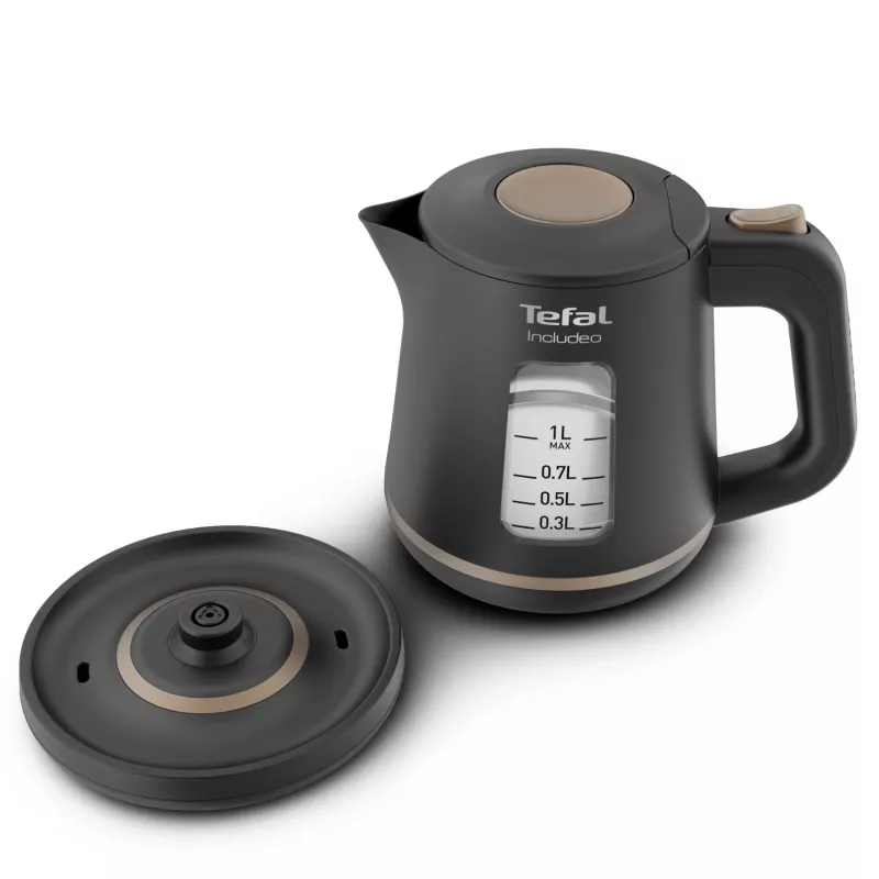 Tefal Includeo KI5338 vedenkeitin 1 L 2400 W musta