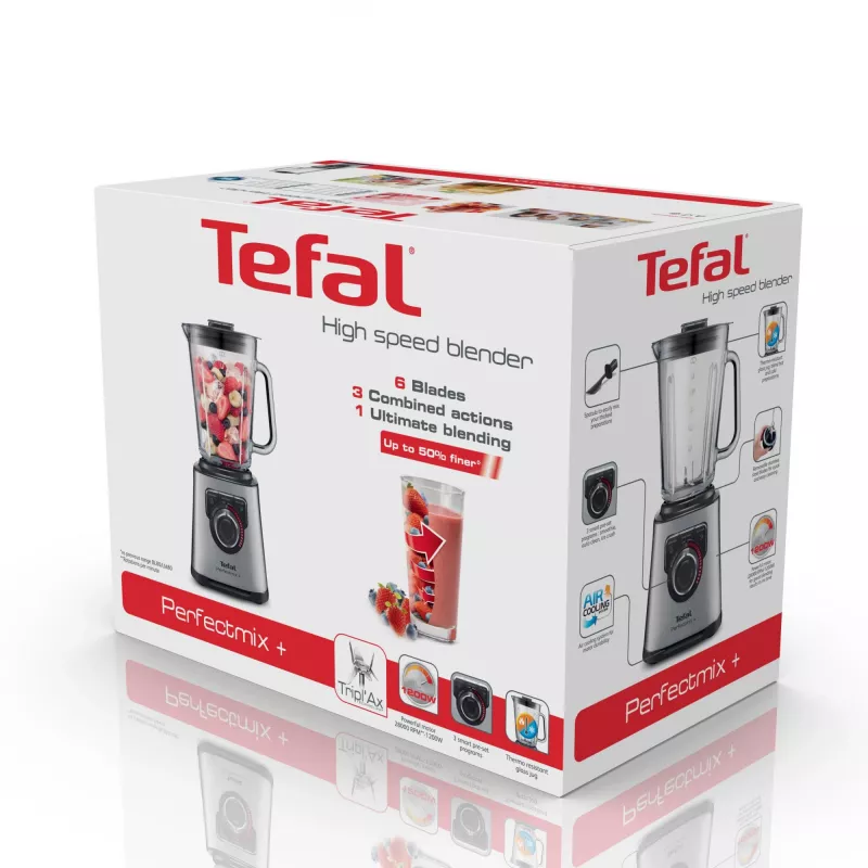 Tefal BL811D 1,5 L pöytätehosekoitin 1200 W harmaa