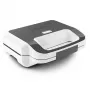 Voileipägrilli Tefal SW7011 — 850 W, ruostumaton teräs ja valkoinen, kompakti 238×276×98 mm