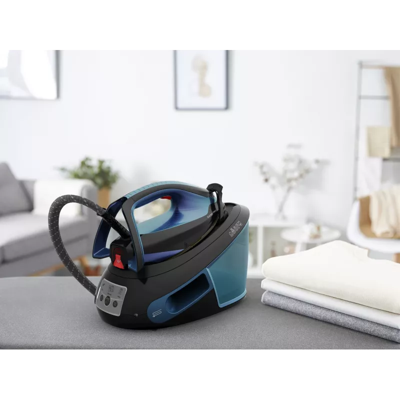 Tefal Express Vision SV8151 2800 W 1,8 l Durilium AirGlide Autoclean -silityspohja sininen, musta