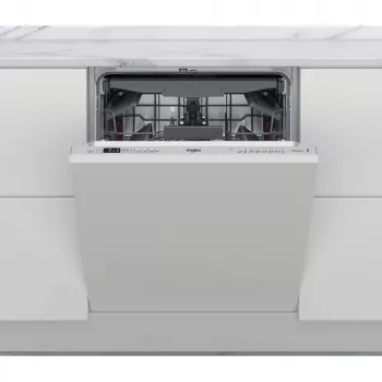 Whirlpool WI 7020 PF täysin kalusteisiin upotettava astianpesukone 14 kattausastiaa hopea