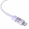 USB-latauskaapeli Baseus Gem P10373003511-01 — 2 m, 2,4 A, USB-A Lightning, violetti