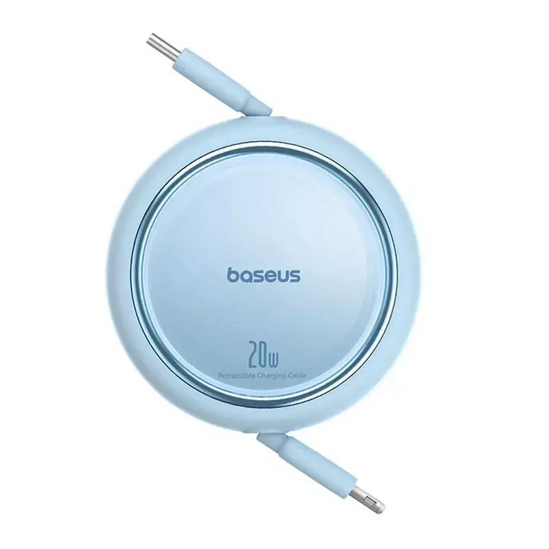 USB-C Lightning kaapeli Baseus Free2Pull 20 W, 1 m, sininen, 480 Mbit/s, USB PD