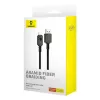 USB-A–Lightning-kaapeli Baseus P10355802111-00 — 1 m, 5V/2.4A, USB PD, aramidi, musta